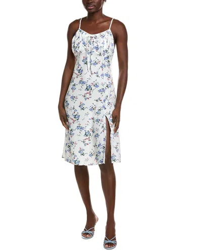 Ipponelli Floral Midi Dress In Multi