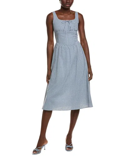 IPPONELLI GINGHAM MIDI DRESS