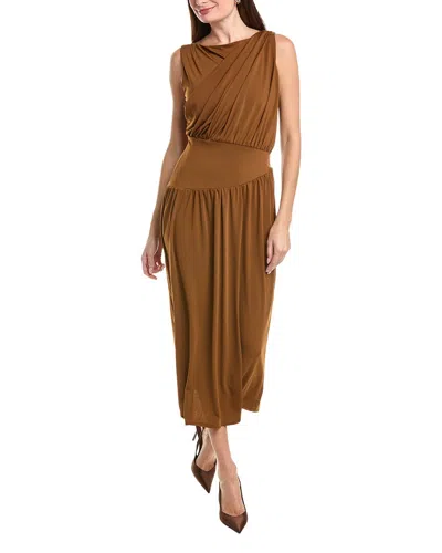 Ipponelli Maxi Dress In Brown