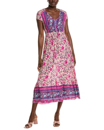 Ipponelli Midi Dress In Pink