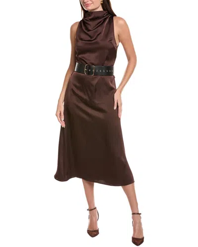 Ipponelli Midi Dress In Brown