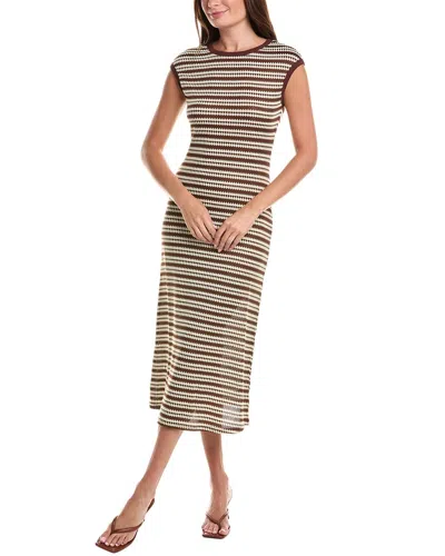Ipponelli Midi Dress In Brown