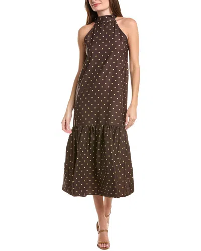Ipponelli Midi Dress In Brown