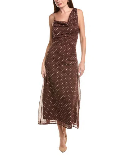 Ipponelli Midi Dress In Brown