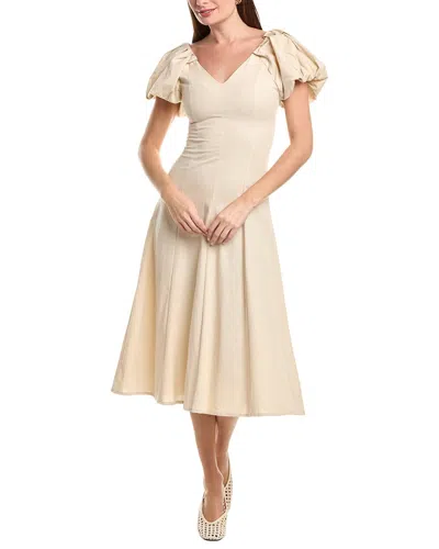 Ipponelli Midi Dress In Neutral