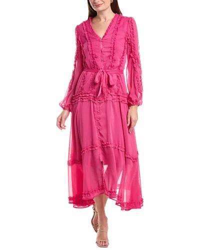 Ipponelli Midi Dress In Pink
