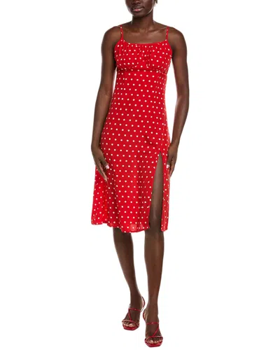 Ipponelli Midi Dress In Red