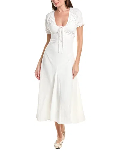 Ipponelli Midi Dress In White