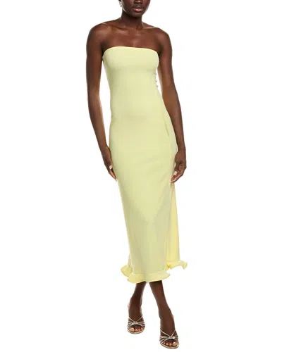 Ipponelli Midi Dress In Yellow