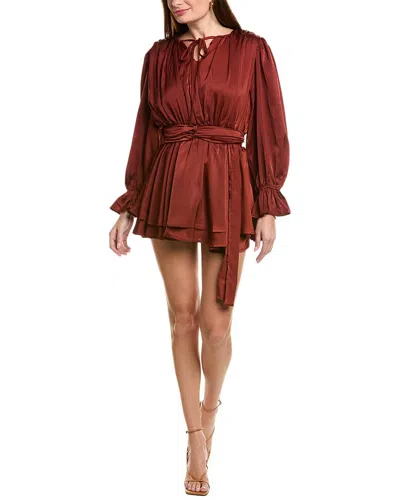 Ipponelli Mini Dress In Brown