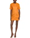 Ipponelli Mock Neck Mini Dress