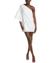 Ipponelli One-shoulder Mini Dress In White