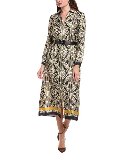 Ipponelli Printed Shirtdress In Multi