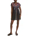 Ipponelli Shirred T-shirt Dress In Black