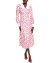 Ipponelli Shirtdress In Pink