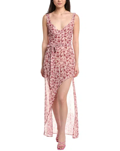 Ipponelli Sleeveless Maxi Dress In Pink