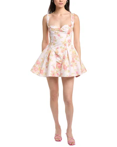 Ipponelli Sleeveless Mini Dress In Neutral