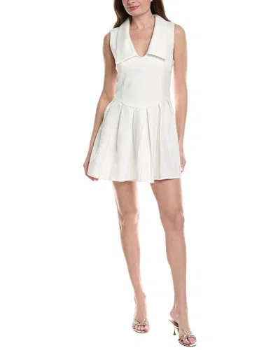 Ipponelli Sleeveless Mini Dress In White