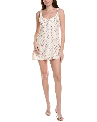 Ipponelli Sleeveless Mini Dress In White