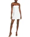 Ipponelli Strapless Mini Dress In White