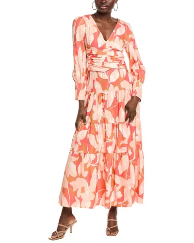IPPONELLI TIERED MIDI DRESS
