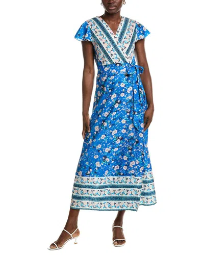 Ipponelli Wrap Dress In Blue