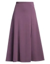 Ira Walendy Woman Midi Skirt Mauve Size L Viscose, Polyamide, Elastane