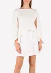 Irene Luft Cape High-low Top In White