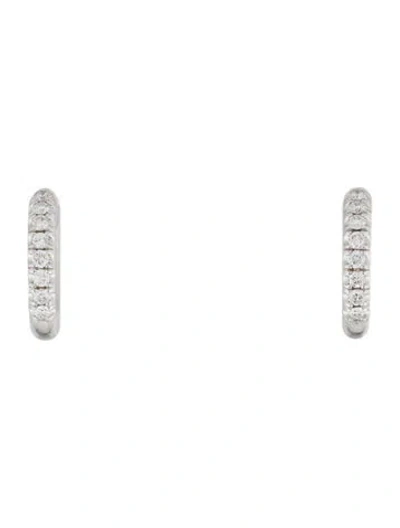 Pre-owned Irene Neuwirth 18k Tourmaline, Fire Opal & Diamond Earring Set In Multi