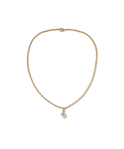 Irene Neuwirth 18-karat Gold Aquamarine Necklace