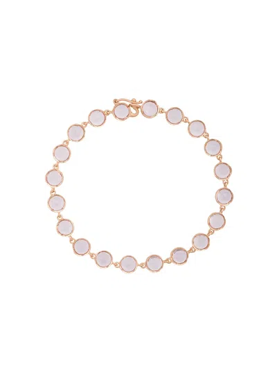 Irene Neuwirth 18kt Rose Gold And Rose De France Bracelet