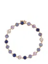Irene Neuwirth 18kt Rose Gold Gemstone Bracelet In Pink
