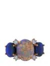 Irene Neuwirth 18kt Rose Gold One-of-a-kind Opal Diamond Ring In Pink