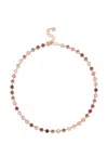 Irene Neuwirth 18kt Rose Gold Small Classic Multi-stone Necklace In Gold