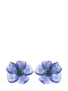 Irene Neuwirth 18kt Rose Gold Tropical Flower Tanzanite Tourmaline Stud Earrings In 粉色