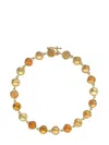 Irene Neuwirth 18kt Yellow Gold Fire Opal Bracelet In Gold