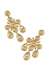 Irene Neuwirth 18kt Yellow Gold Domed Chandelier Earrings In Gold
