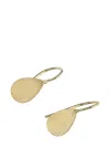 IRENE NEUWIRTH 18KT YELLOW GOLD DROP EARRINGS