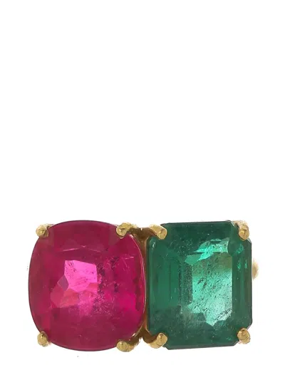 Irene Neuwirth 18kt Yellow Gold Gemmy Gem Ring