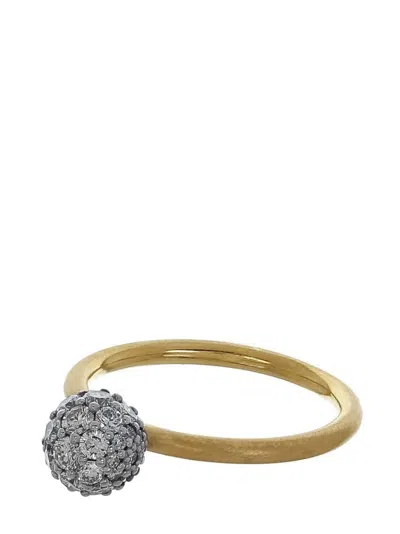 Irene Neuwirth 18kt Yellow Gold Gumball Diamond Ring