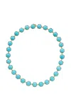 Irene Neuwirth 18kt Yellow Gold Kingman Turquoise Necklace In 金色