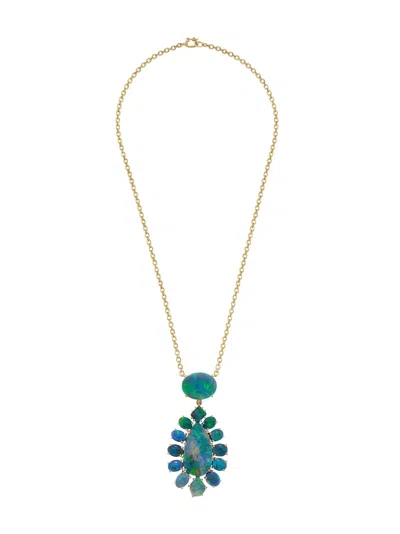 Irene Neuwirth 18kt Yellow Gold Opal Necklace