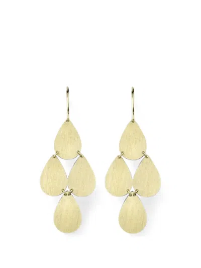 Irene Neuwirth Four-drop Chandelier Earrings In Gold