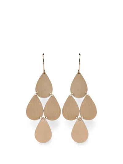 Irene Neuwirth Four-drop Chandelier Earrings In Gold
