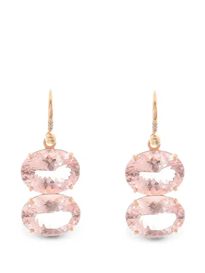 Irene Neuwirth Gemmy Gem Morganite Earrings In Neutral