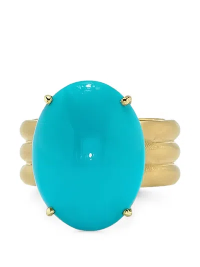 Irene Neuwirth Heroic Turquoise Ring In Multi