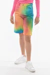 Ireneisgood Rainbow Effect Shorts In Multi