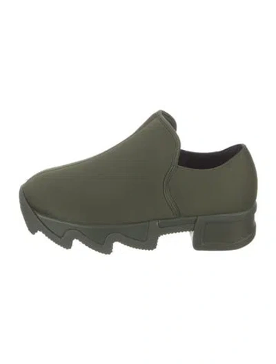 Pre-owned Iri Chunky Sneakers In Green