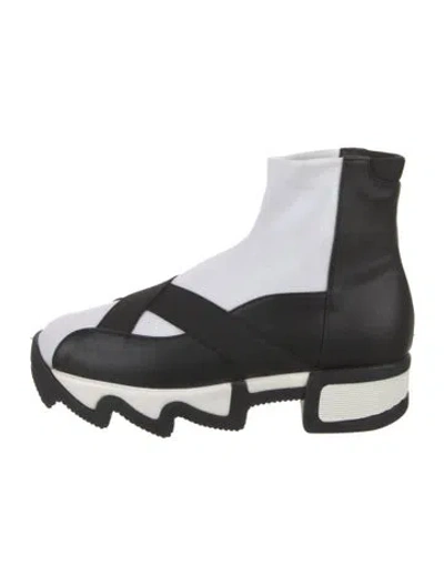 Pre-owned Iri Colorblock Pattern Sock Sneakers In Multi