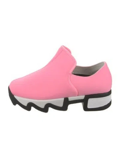 Pre-owned Iri Neoprene Athletic Sneakers In Pink